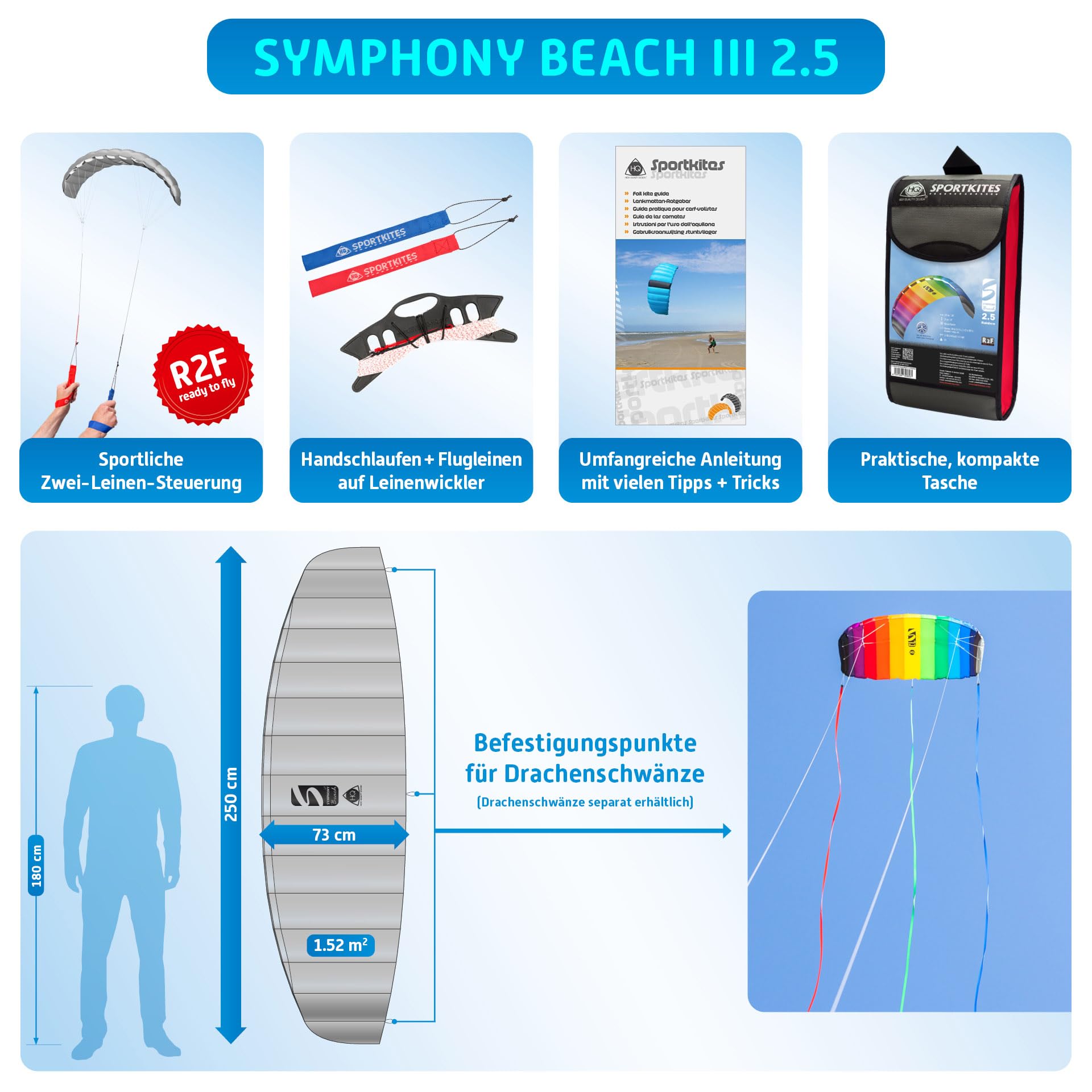HQ Symphony Beach III 2.5 (Complet) No Size (Z254 : Model One Item (NO Size))