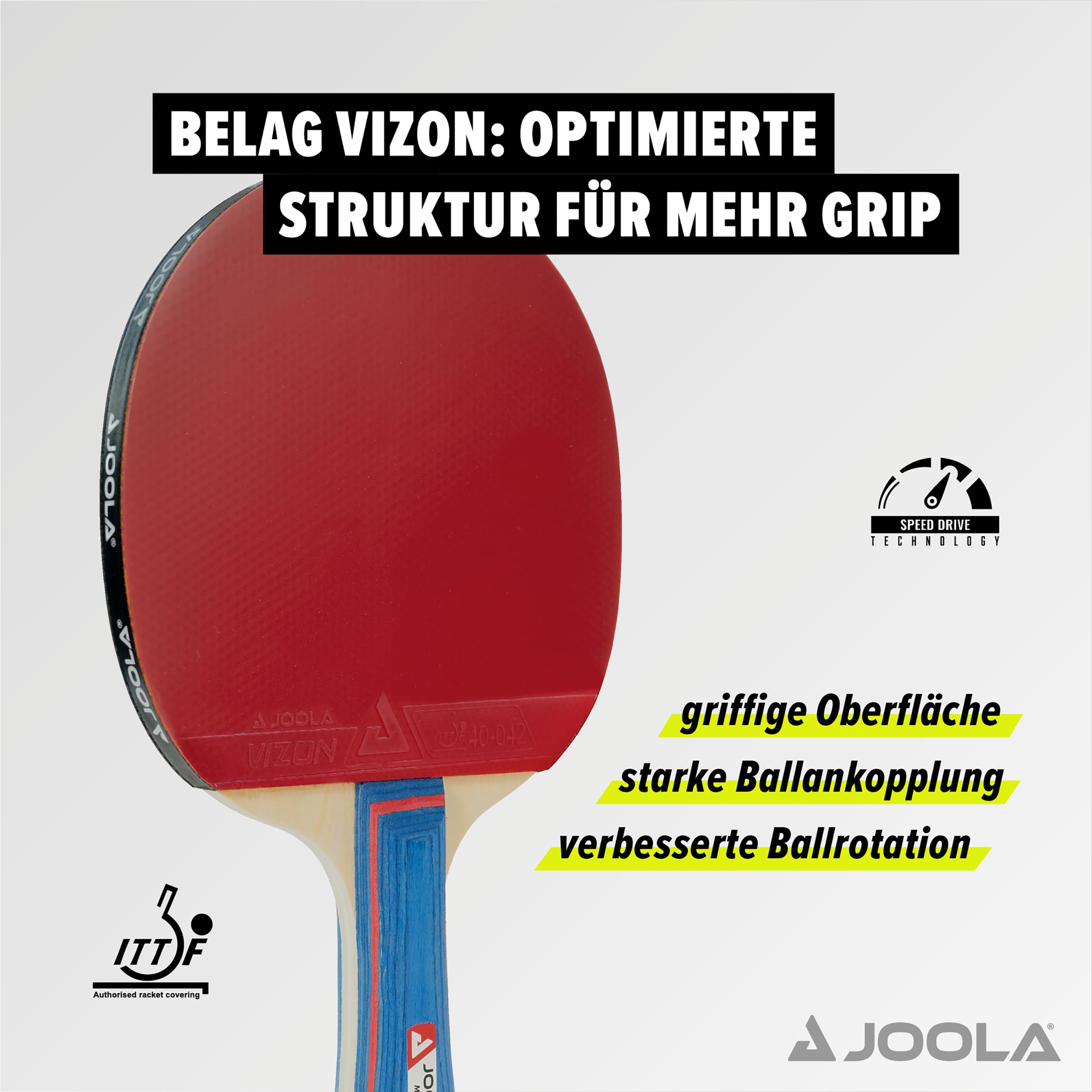 JOOLA Tischtennis-Set Team School, mit 4 Schlägern u