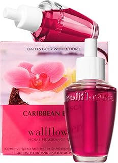Bath & Body Works Caribbean Escape Home Fragrance Wallflowers Refills, 0.8 Fl Oz, 2-Pack