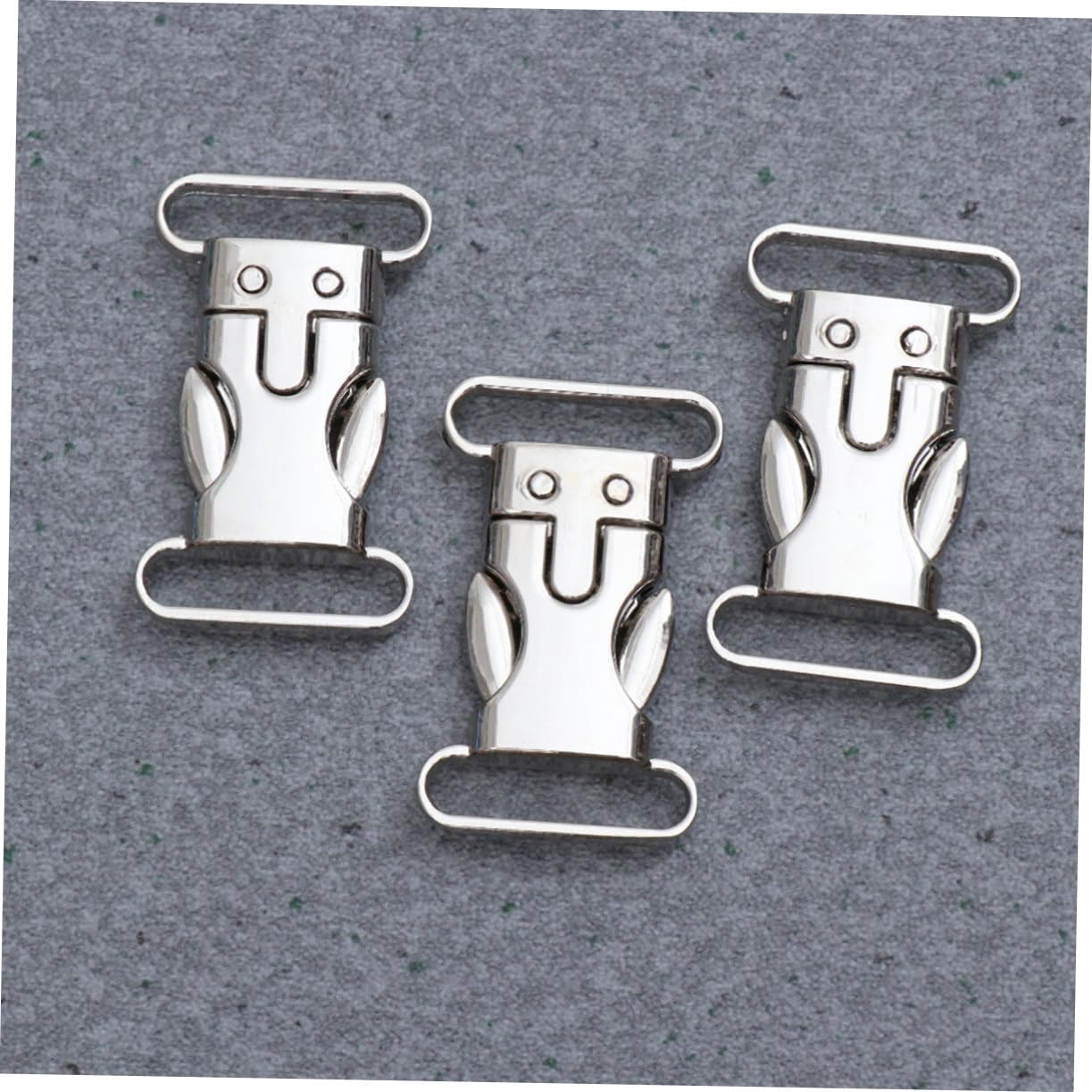 NUOBESTY 20 Piezas Correas Con Hebillas Hebilla Mm De Metal Para Cordón Clips Laterales De Metal Para Mochila s De Cuello Cinturones Para Hombres Con De