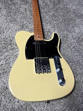 Jt350 BSC Tele Style Guitar, solid basswood body, 22 frets roasted maple neck, Wilkinson bridge, alnico pickups Free