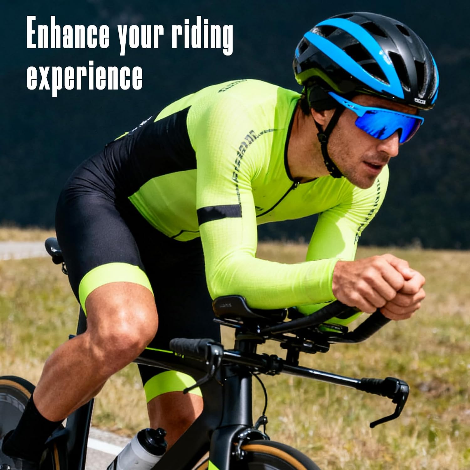 Triathlon Bike Handlebar Extender, Replace tririg Wingspan Extenders, for Aero Bars Armrest Pads &Triathlon Handlebar Road Bike Aerobar Pads, Aluminum construction, with Adjustable Extension Range