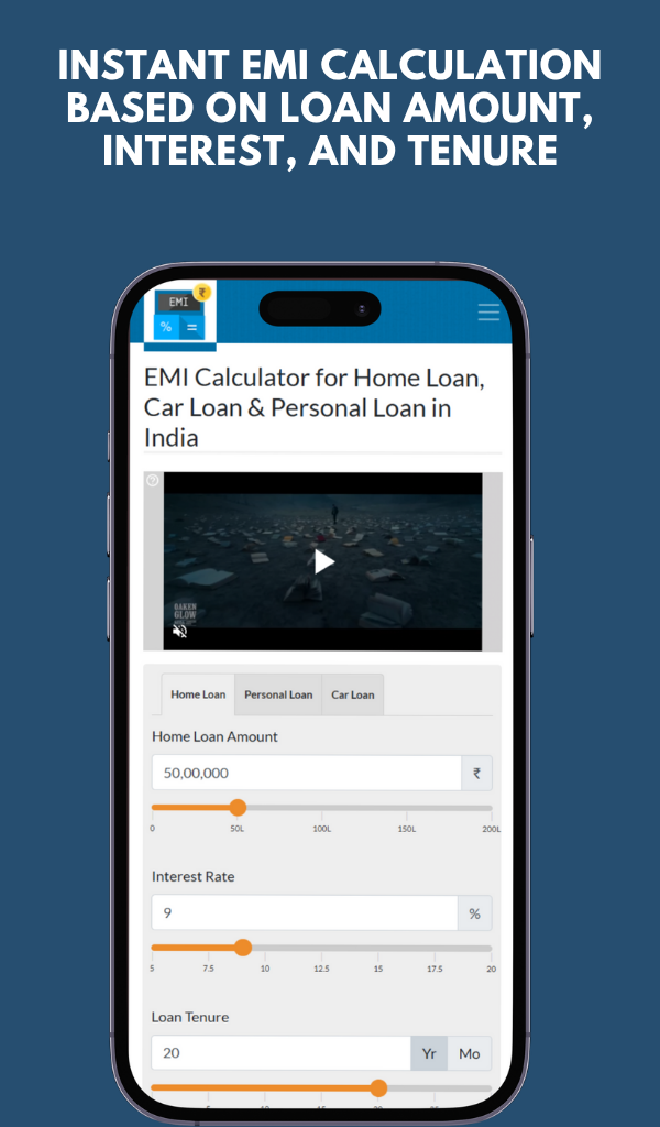 EMI Calculator - App on Amazon Appstore