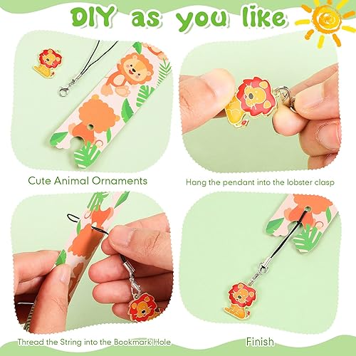 Miniatura 3 de Outus 12 marcadores para niños, marcadores a granel para niñas con colgante, regalos de aula para niñas, mujeres, adolescentes, con reglas,