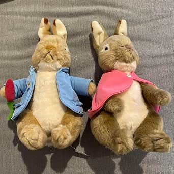 Amazon.co.jp: Peter Rabbit Plush 2 Piece Set Hobby Set : Toys & Games