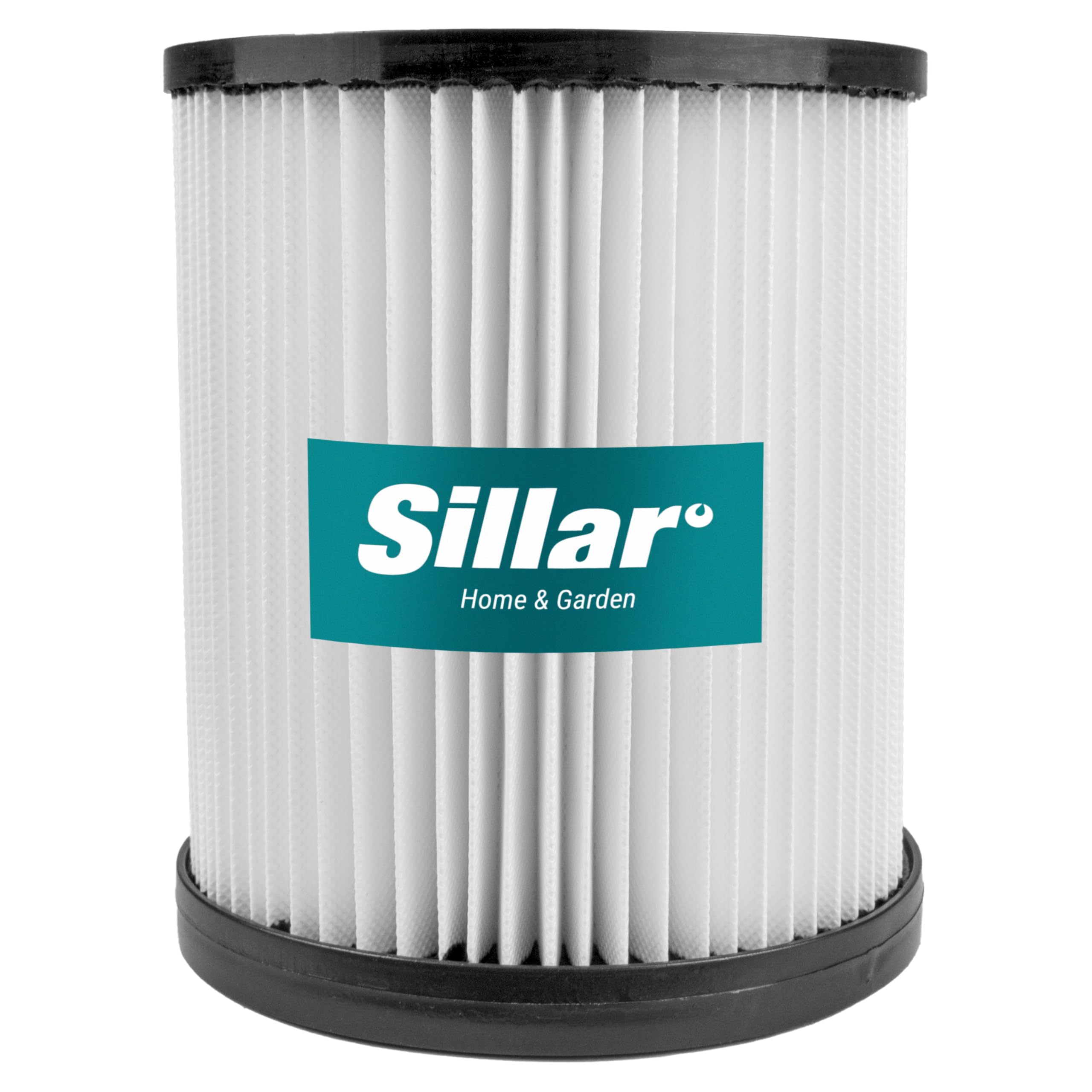 Sillar Filtr do odkurzacza kompatybilny z Parkside PWD 12, 20, 25, 30, 35 A1 A2 B1 C4 oraz PNTS 1400 H4 – zmywalny filtr poliestrowy, wysoka efektywność filtracji, zamiennik Parkside 91096424