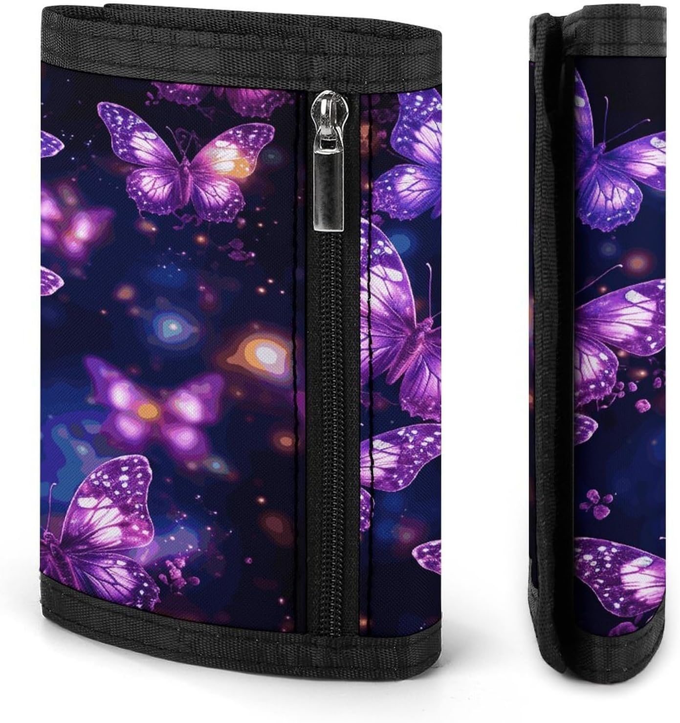 Stylish Trifold Wallet Slim Minimalist Front Pocket Cards Purse image 3