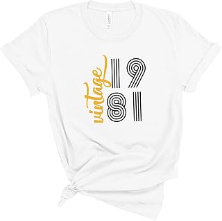 40th birthday t-shirt for him or her/UNISEX / 18th, 21st, 30th, 40th, 50th, 60th, 70th, 80th, 90th birthday party shirt/Vintage t-shirt