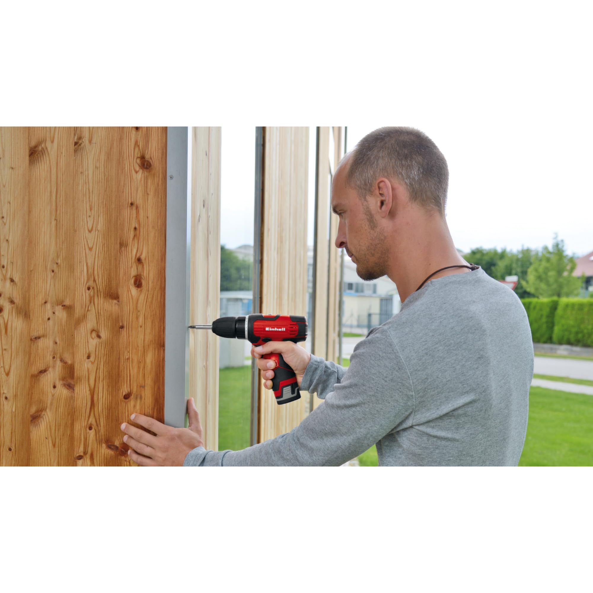 Einhell 4513660 Avvitatore Con Batteria Al Litio Th-Cd 12-2, 1.3W 12V, 3/8 pollici