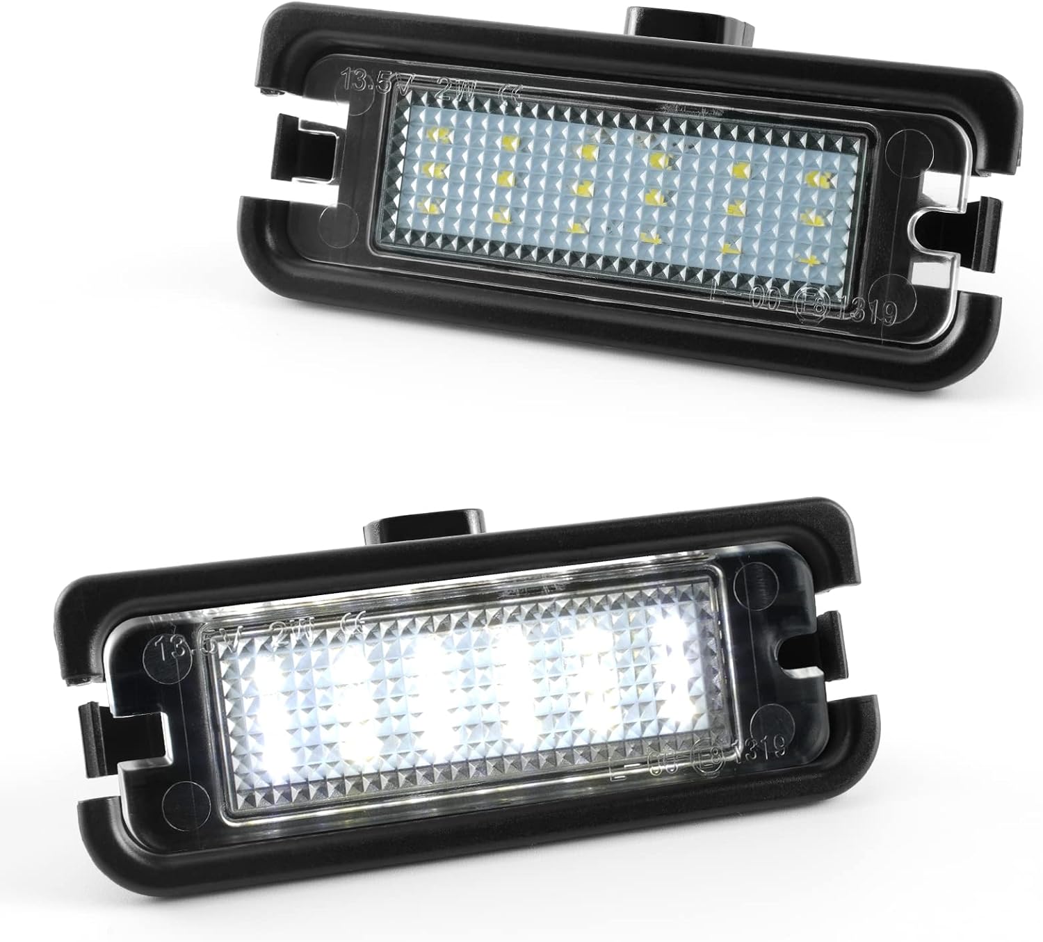 LED License Plate Lights Tag Light Compatible with Ford Expedition 2003-2012 Taurus 1996-2007 Number Plate Light for Lincoln Navigator 2003-2012 Assembly Replacement