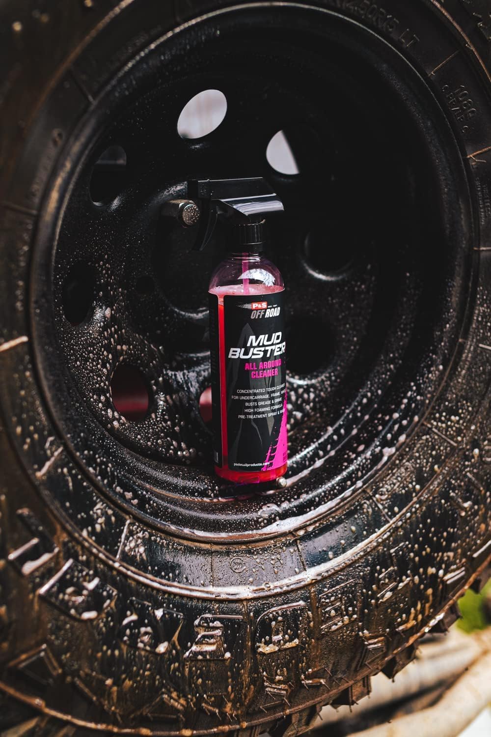 P & S PROFESSIONAL DETAIL PRODUCTS P&S Off Road Mud Buster Foaming Cleaner – Heavy-Duty Degreaser for Undercarriages, Frames & Wheels – Tough on Mud & Grime, Corrosion Protection - 16 oz. Spray - Image 6