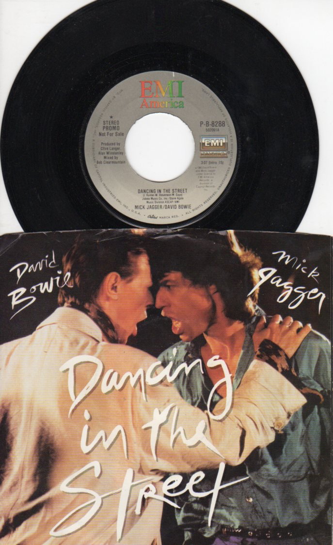 David Bowie, Mick Jagger - MICK JAGGER / DAVID BOWIE 45 RPM