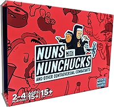 Rookie Mage Games Nuns with Nunchucks | Battle for World Domination in This Hilarous Card Game for Adults