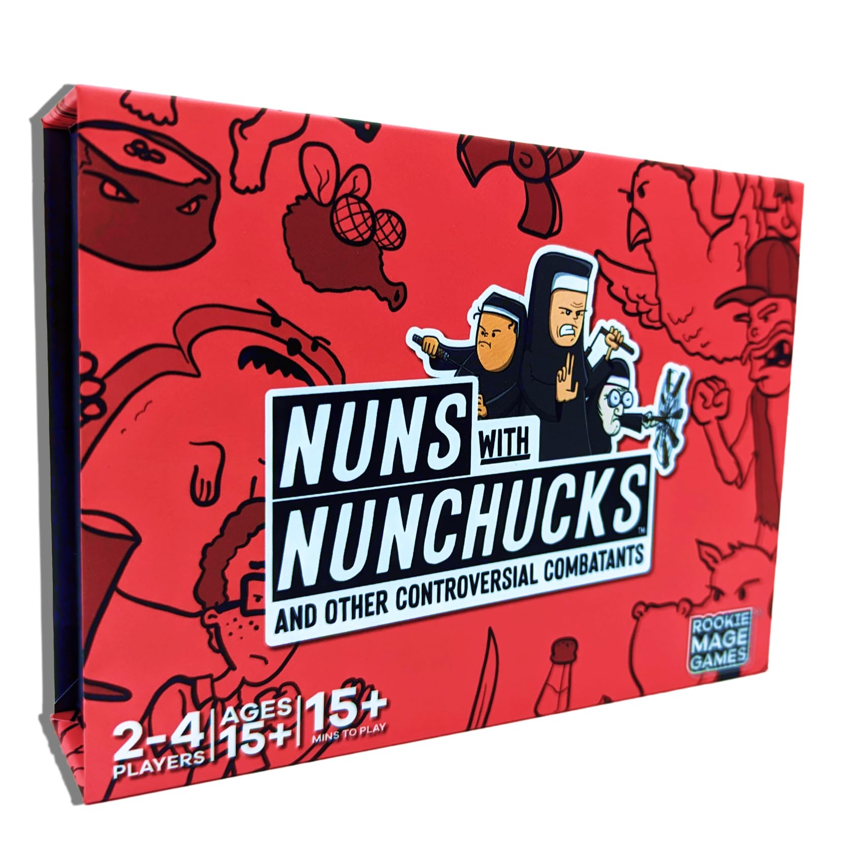 Rookie Mage Games Nuns with Nunchucks | Battle for World in This Hilarous Card Game