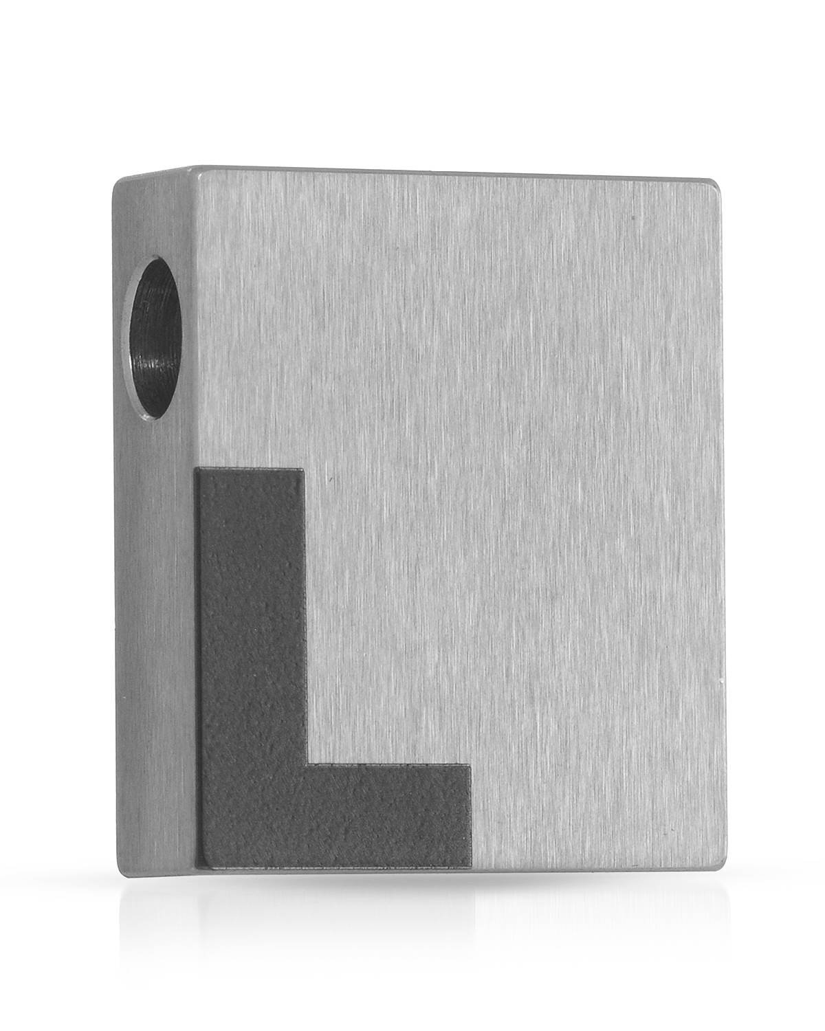 TeNoStainless Steel Pendant. Length 17 mm.