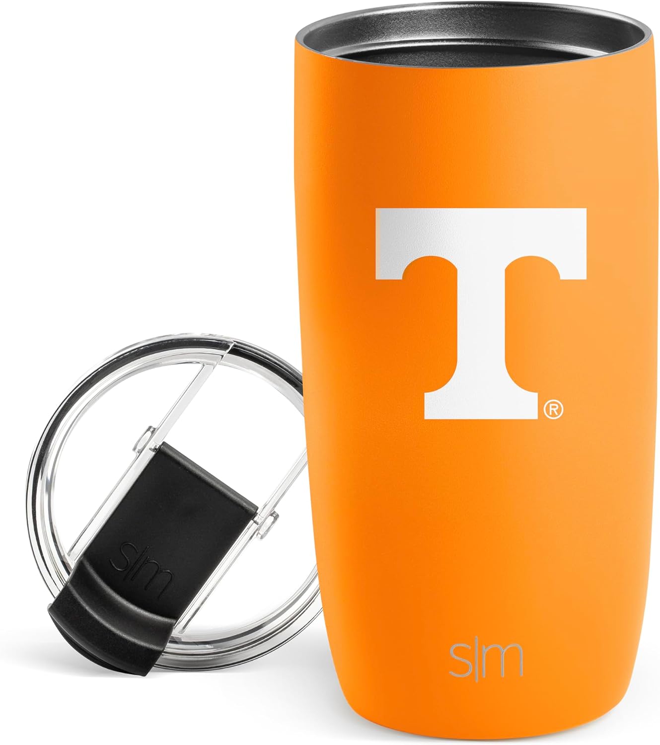 Simple Modern Oklahoma Sooners Coffee Mug with Flip Lid | 16oz | Voyager Officially Licensed Coffee Tumbler | Stainless Steel Travel Mug, Cup | Gifts for Men, Her | University of Oklahoma