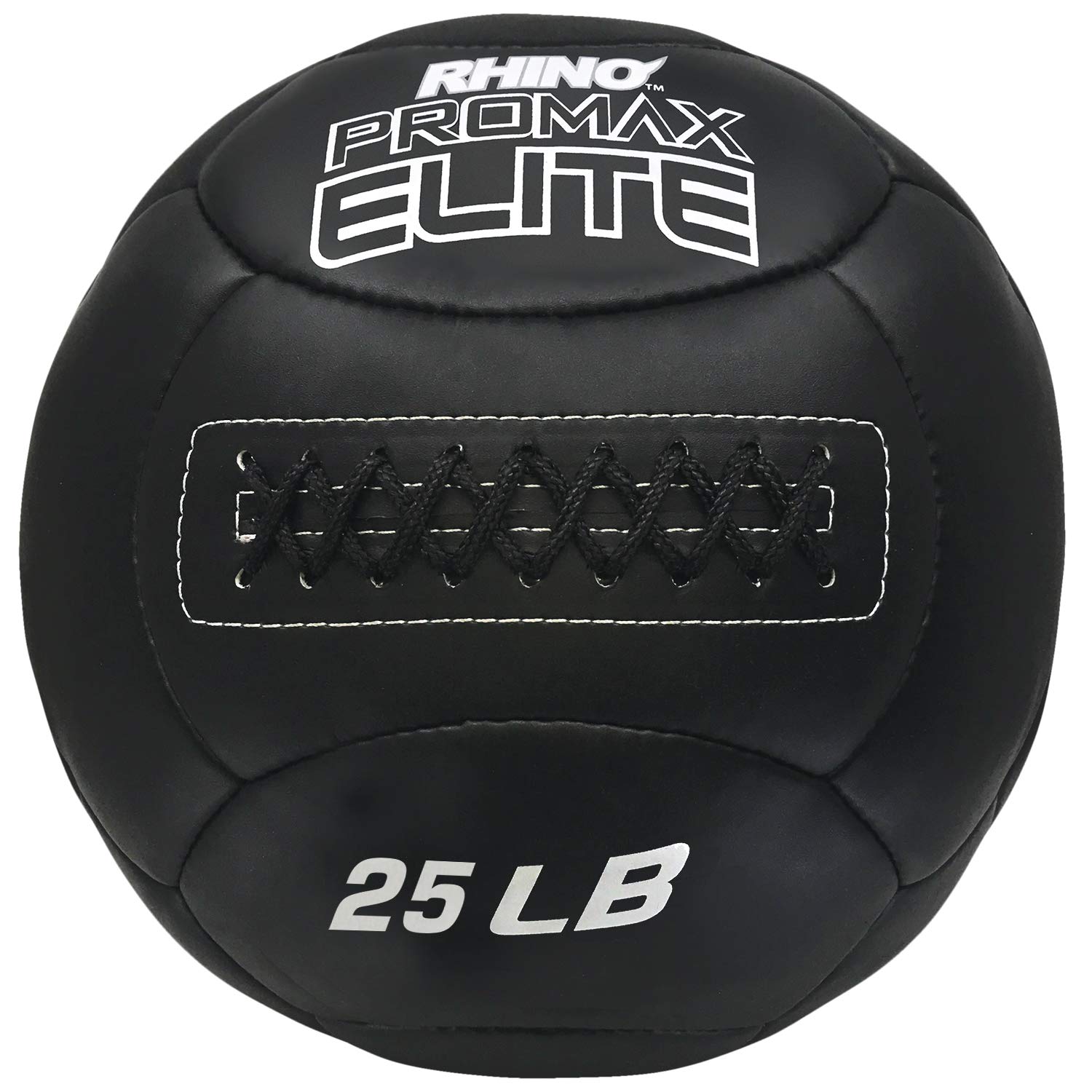 Champion Sports Rhino Promax Elite Slam Ball – Soft Shell, Non-Slip Grip, Multiple Weights Available, 14” Diameter, for Weightlifting, Plyometrics,
