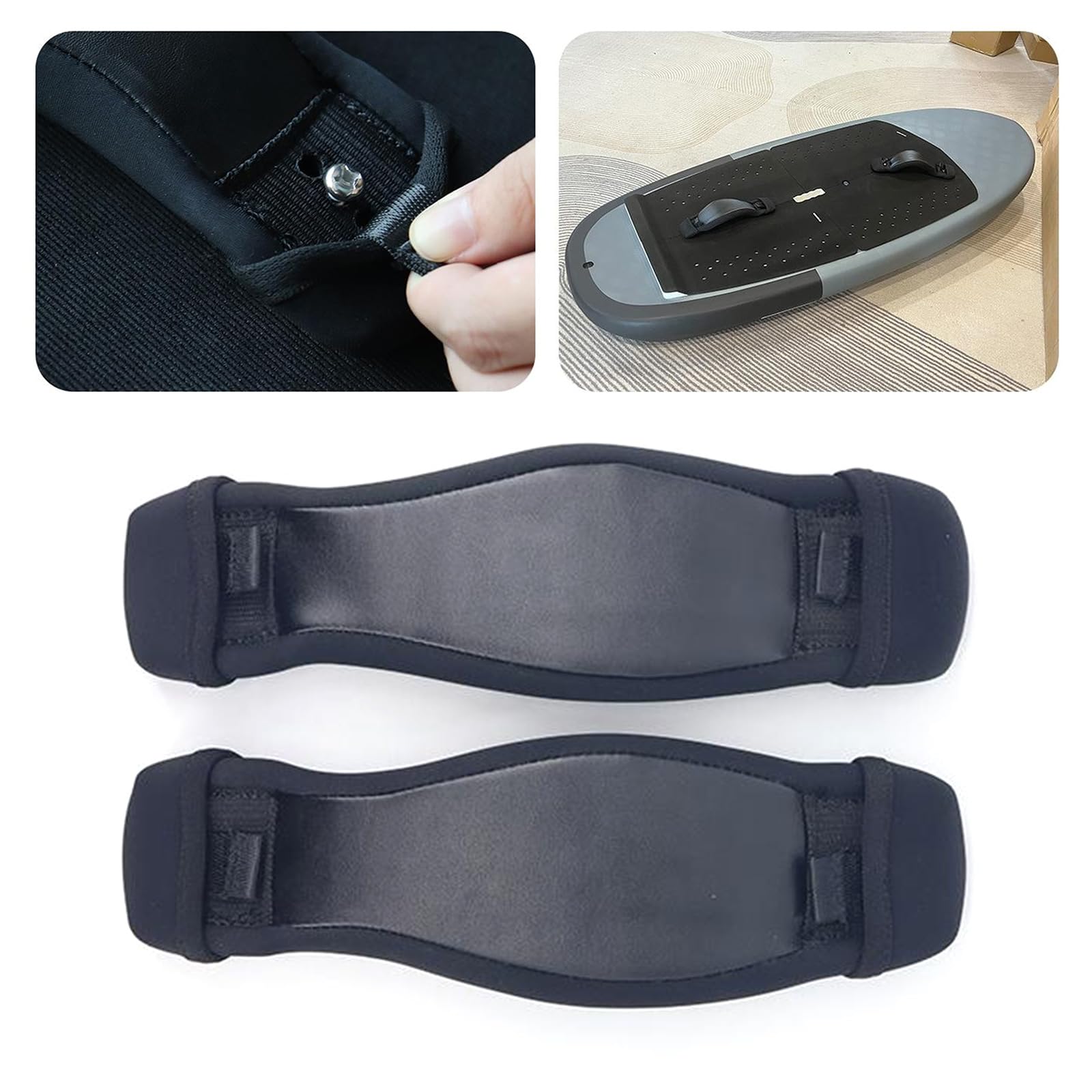 1 Pair Foot Strap Replacements for Kiteboard Kitesurfing Surfboard Surfing Surfboard Foot Strap Kiteboard Foot Strap