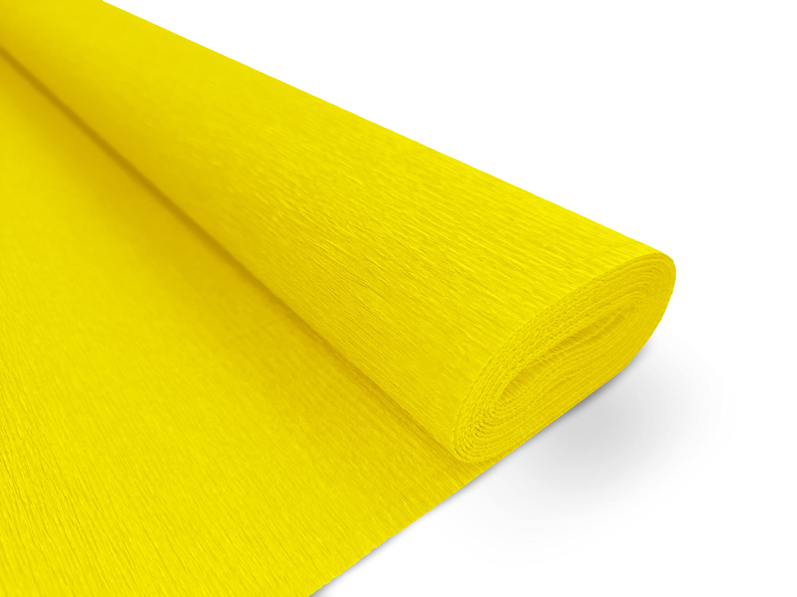 Interdruk Crepe Paper Premium Quality 160 g/m2-104 Yellow