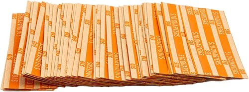 Miniatura 7 de Conjunto de Envoltorios Planos a Rayas para Monedas 100