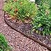 Worth Garden 10-Pack Corten Steel Landscape Lawn Edging - 4.5in H Rust Patina Finish Bendable Metal Strips - Hammer-in Pre-Rusted Border w/ 11 Clips - Yard Pathway Divider (33Ft Total)
