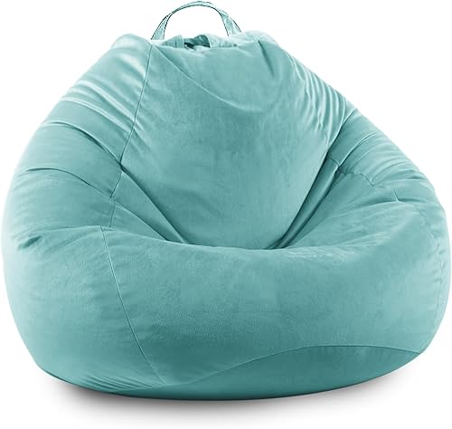 LPMOERA Funda para puf de almacenamiento de animales de peluche (sin relleno), con cremallera, suave, mullida, rellenable, para organizar juguetes