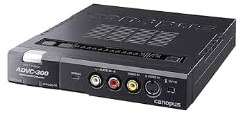 A2411 Canopus ADVC-100 アドバンスドDVコンバーター Amazon.co.jp: カノープス Canopus ノンリニア編集DVコンバータ