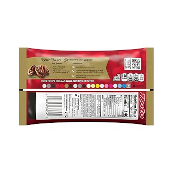 ROLO Rich Chocolate Caramels, Christmas Candy Bag, 10.1 oz