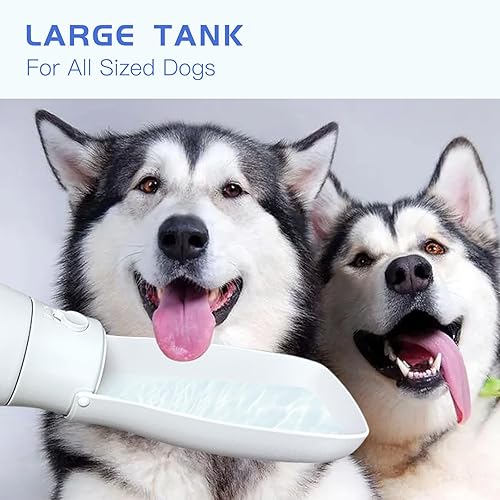 Miniatura 3 de Botella de agua plegable portátil para perros, dispensador de plástico de grado alimenticio para perros, accesorios resistentes a altas temperaturas
