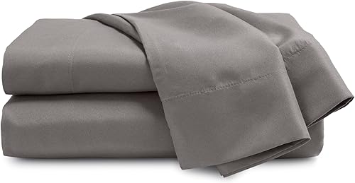 Martex Juego de sábanas de microfibra de 3 piezas, 1 sábana bajera, 1 sábana encimera, 1 funda de almohada, microfibra cepillada, súper suave,