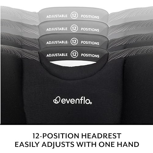 Miniatura 6 de Evenflo All4Stages - Asiento convertible delgado 4 en 1 para automóvil (rosa anibel)