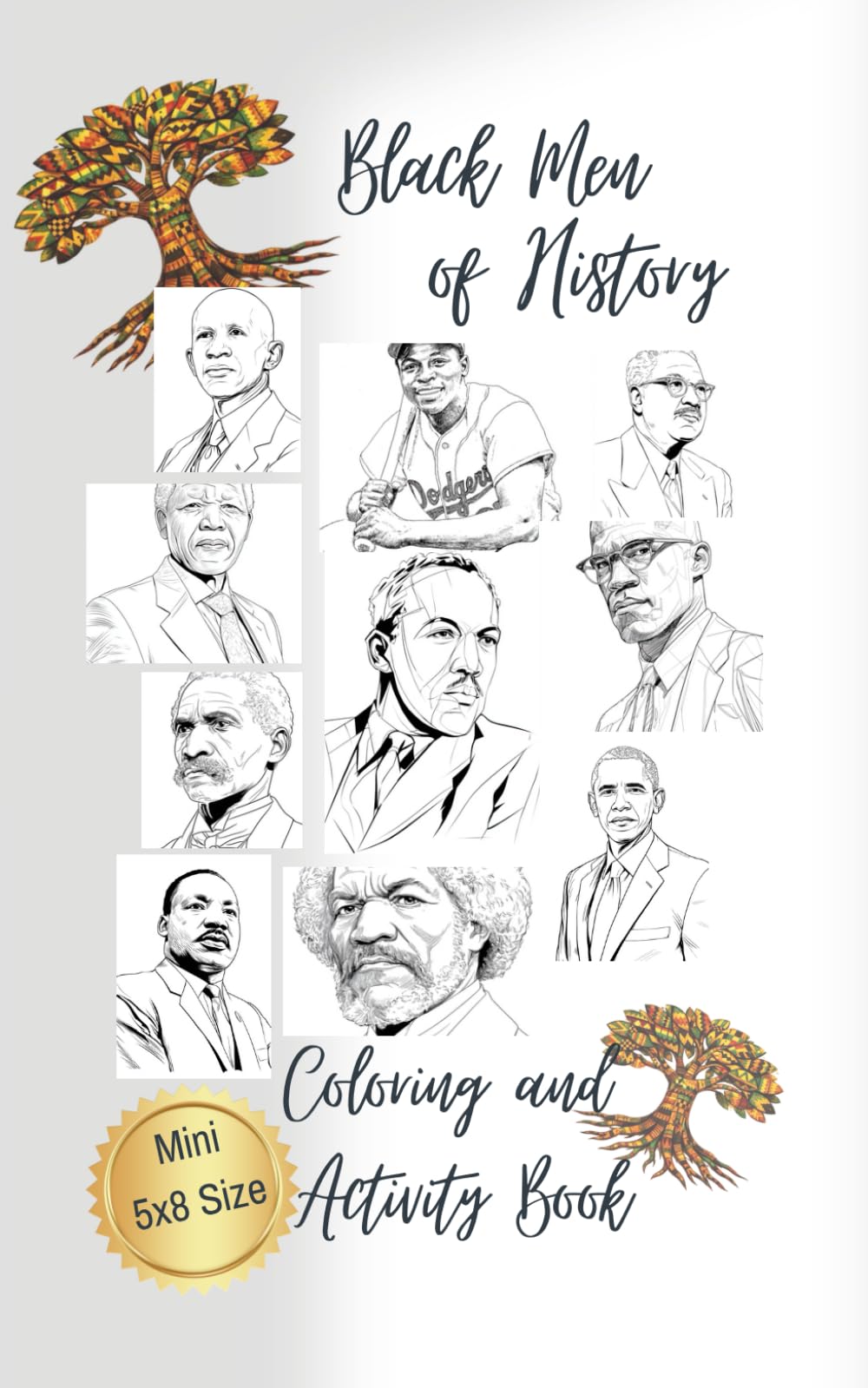 Black Men of History Coloring and Activity Book