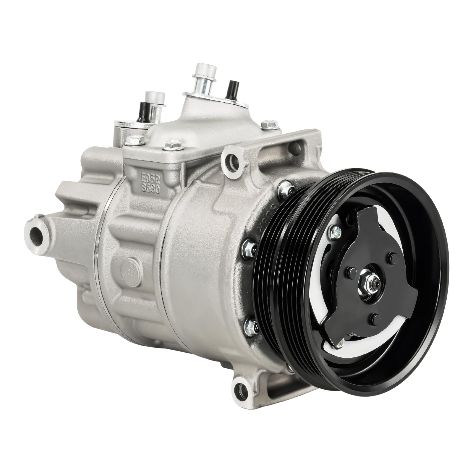 AUTOSITY 471-7058 AC Compressor For Jetta 2005-2014 2.5L, Passat 2012-2014 2.5L, Beetle 2006 2012-2014 2.5L, Beetle 2007-2010, Rabbit 2006-2009