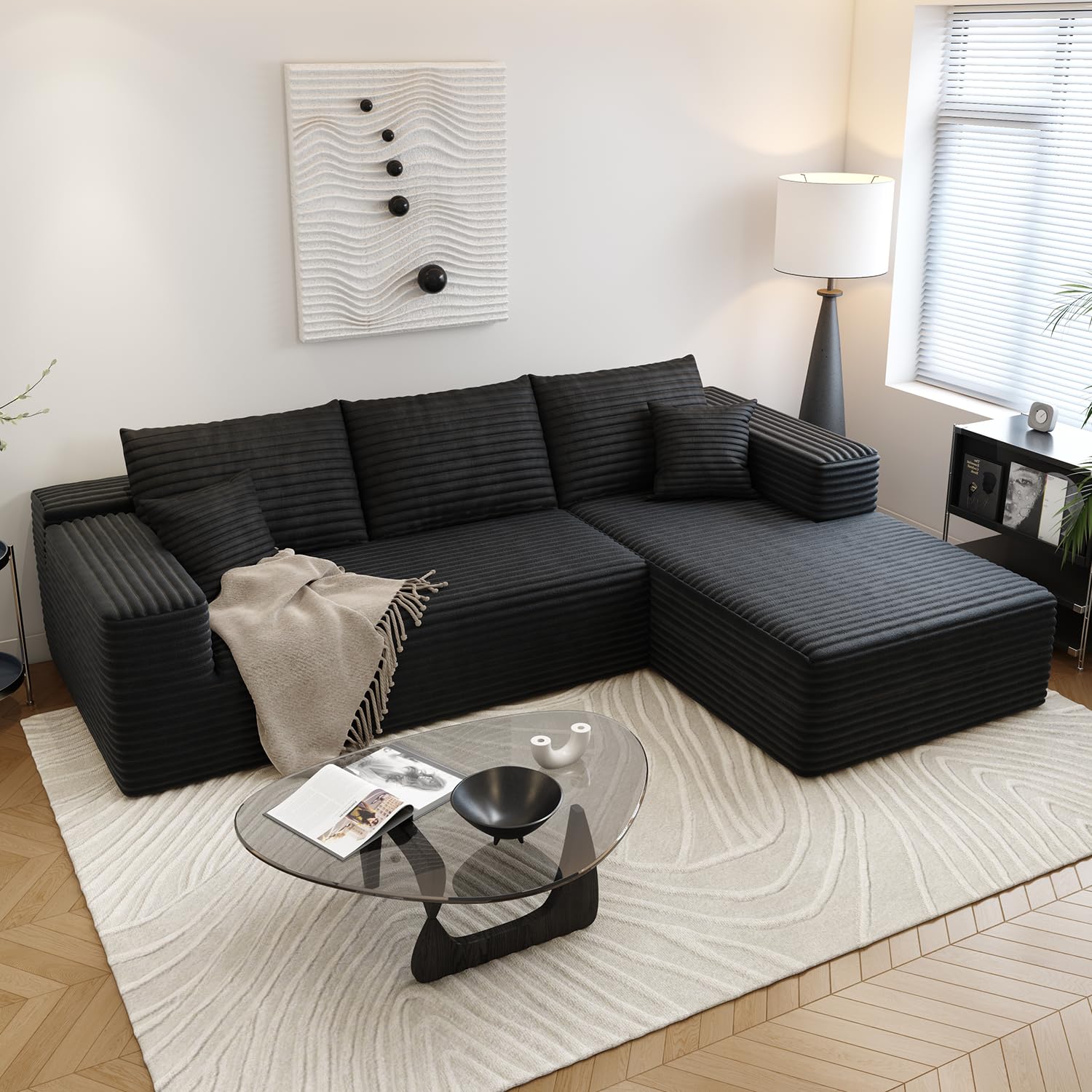 Astronovo 107.5 Cloud Sectional Couch