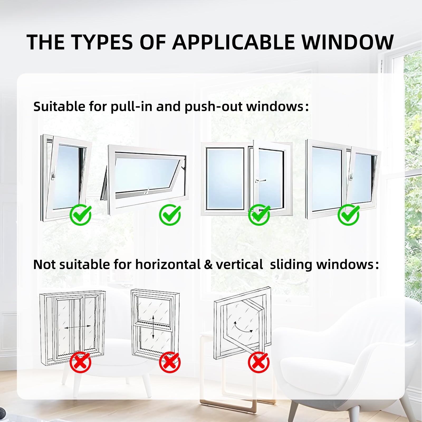 Sello de ventana, accesorios portátiles de tela para aire acondicionado y secadora, un sello universal de ventana de dos tubos para cada unidad de aire acondicionado portátil de 300 cm, 400 cm, 500 cm