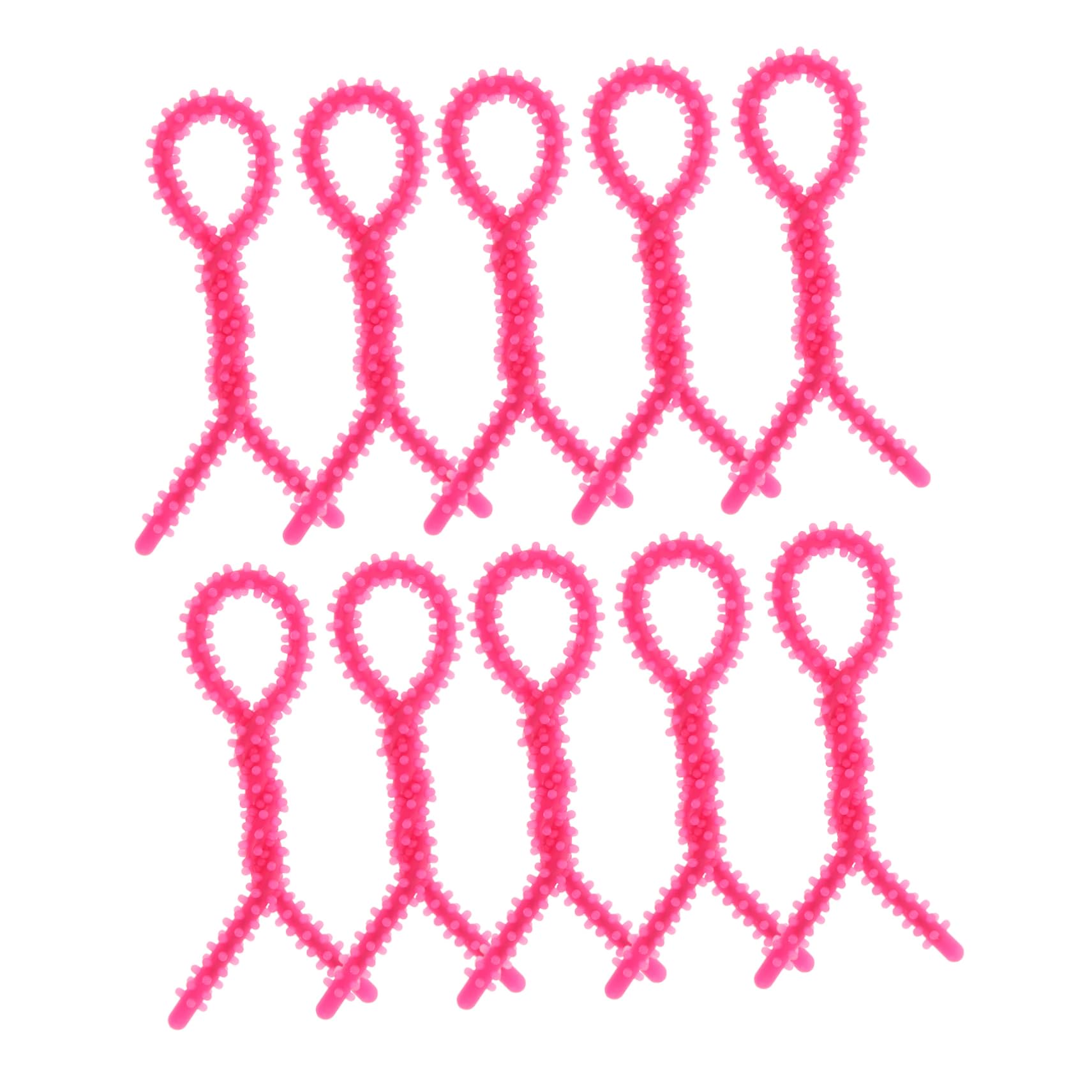 LIFKOME 40 Pezzi Rods per Permanente Silicone Piccoli Ricci Spirale Resistenti per Styling Fai da Te Rosa