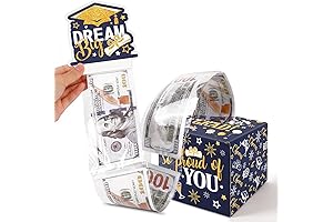 Konsait Blue Money Holder: Stylish Graduation Gift for Cash Gifts