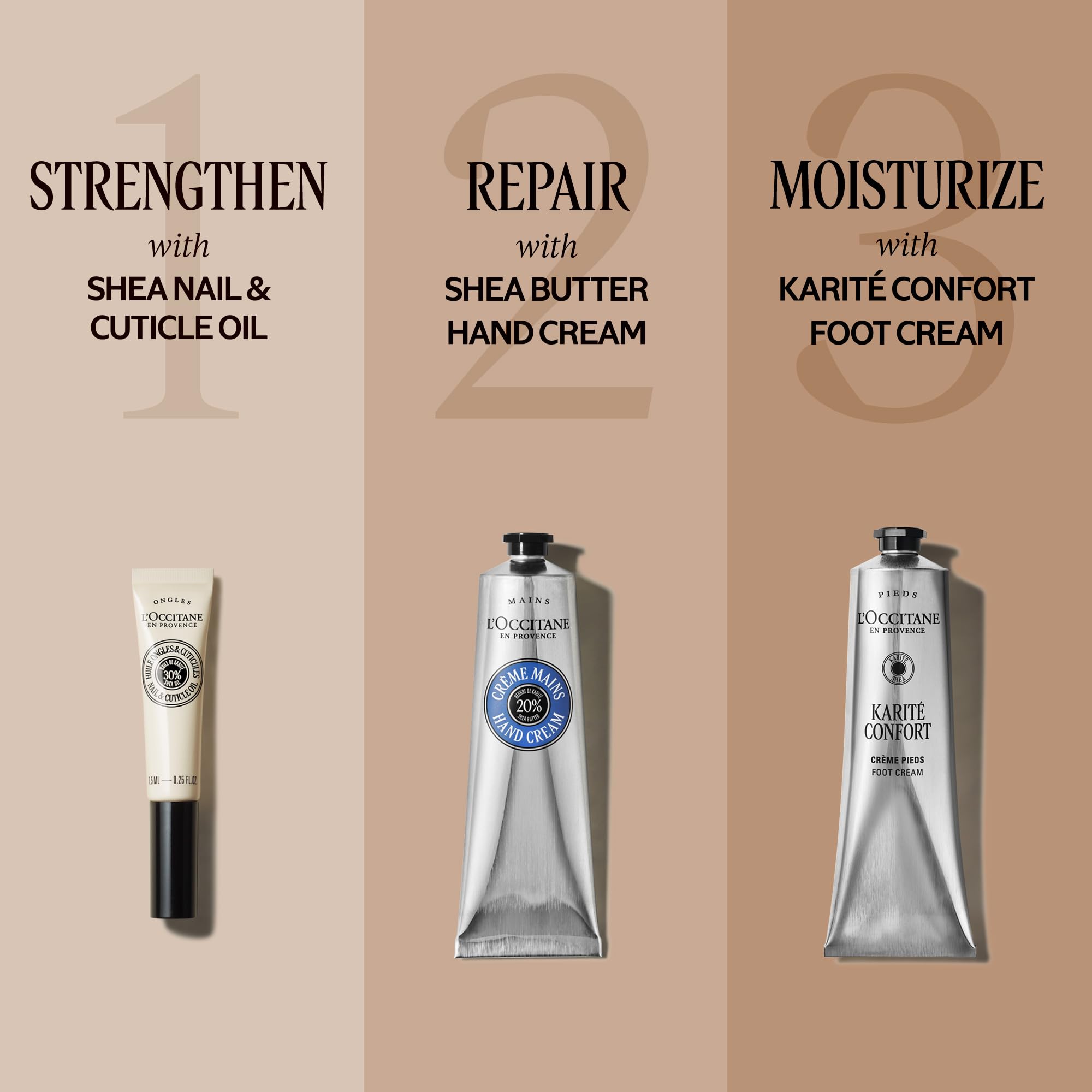 L'OCCITANE - Krem do stóp Shea Comfort - 150 ml - Skóra sucha - Wyprodukowano we Francji