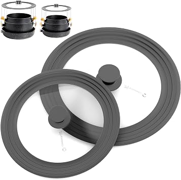 Universal Lid for Pots, Pans & Skillets, 7.5-11.5" Cookware