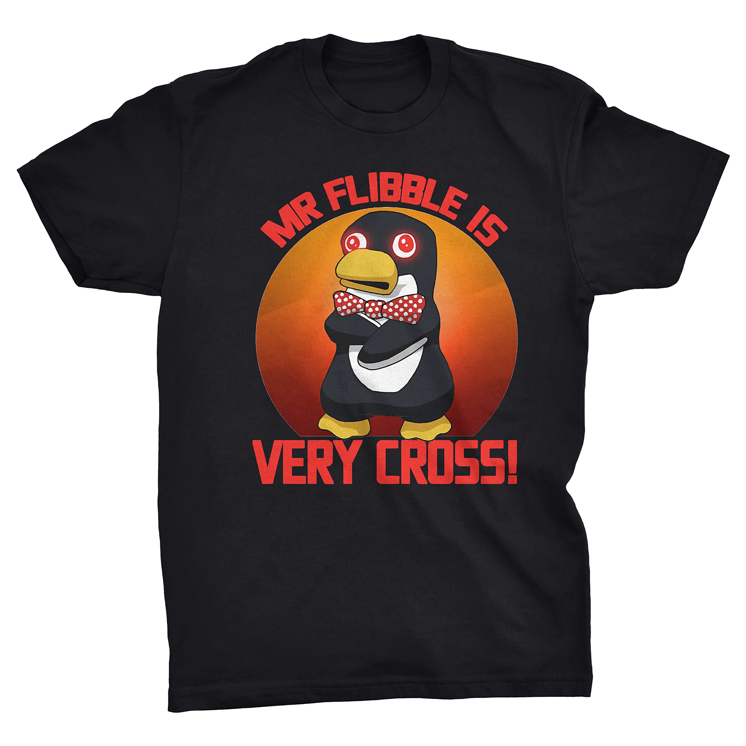 Viper Schwarz Mr Flibble Is Very Cross Funny Red Dwarf Inspired T-Shirt (Black, M)