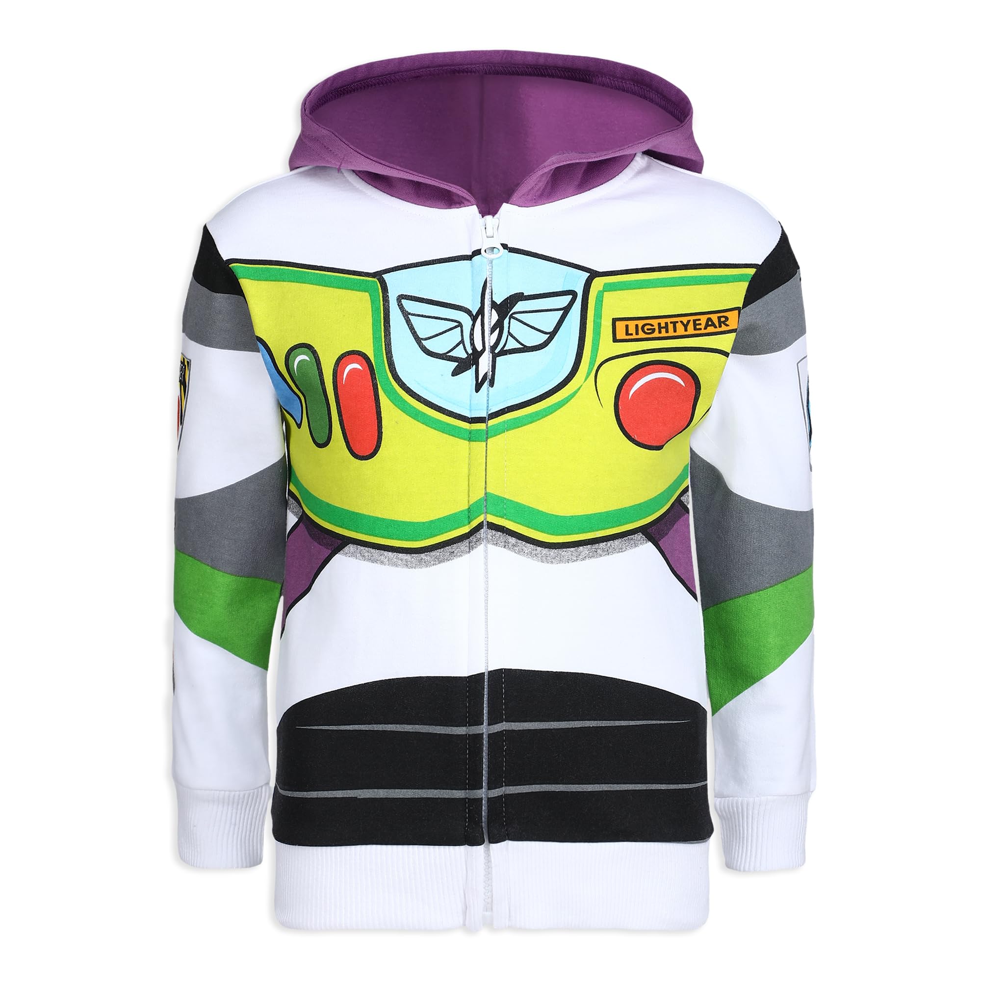 Disney Toy Story Boys’ Woody or Buzz Lightyear Zip Up Hoodie