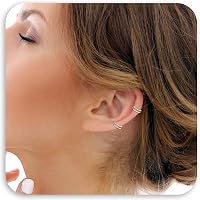 DIVINA VITAE 8 db Orr Piercing Szett - Spirál és Dupla Karika Orrpiercing, Helix Piercing, 316L Sebészeti Acél, 8/10 mm, Fekete és Ezüst 3
