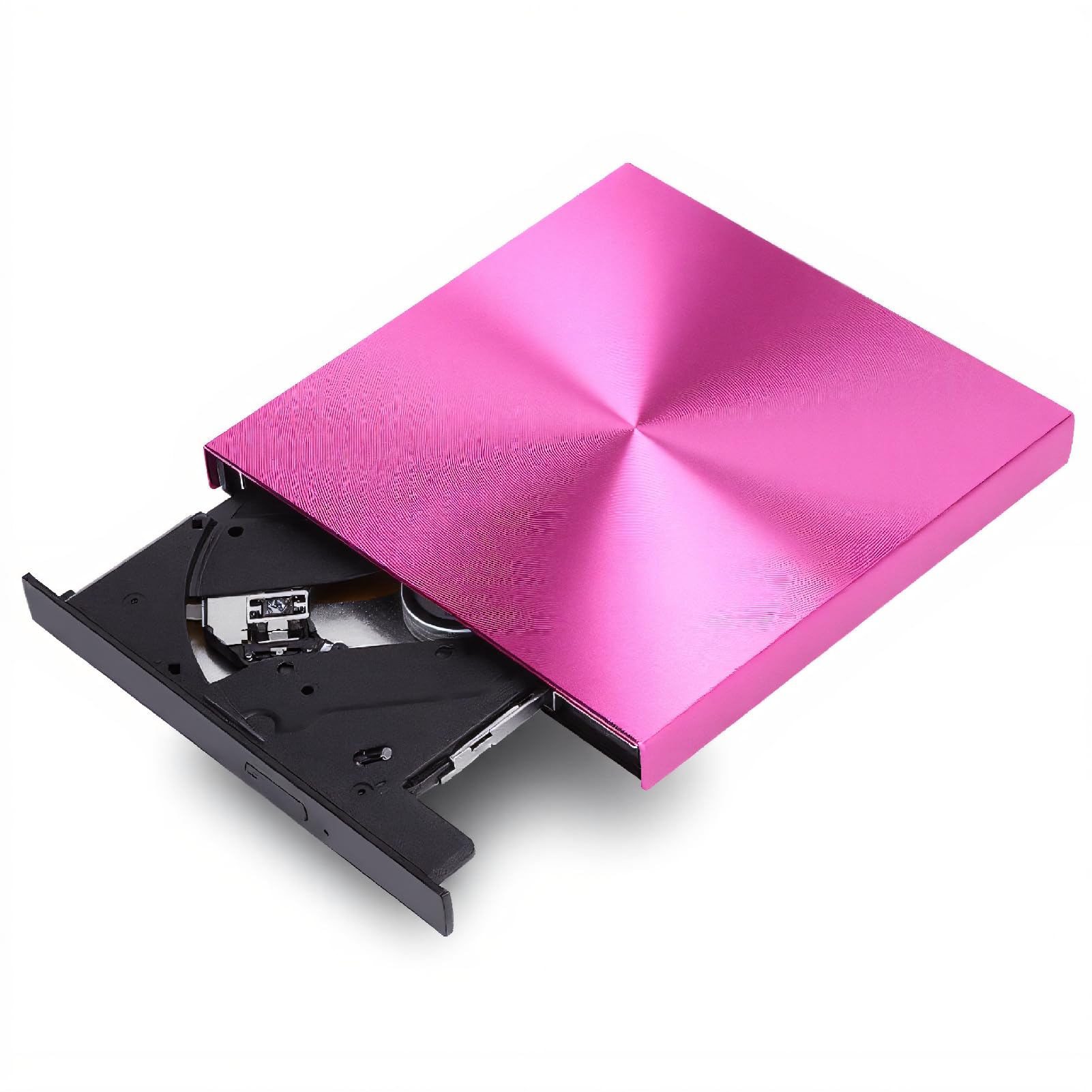 Cuifati DVD CD Writer,USB 3.0 External Reader Player Record Driver,HighQuality Aluminum Alloy DVD CD Writer,Plug and Play Slim External DVD for PC Laptop Desktop()-image-21