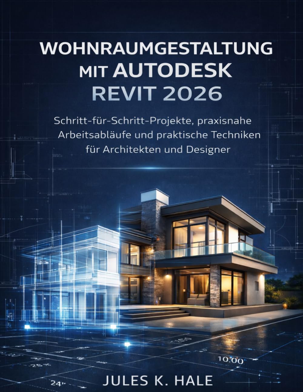 WOHNRAUMGESTALTUNG MIT AUTODESK REVIT 2026: Schritt-für-Schritt Projekte, praxisnahe Arbeitsabläufe und praktische Techniken für Architekten und Designer