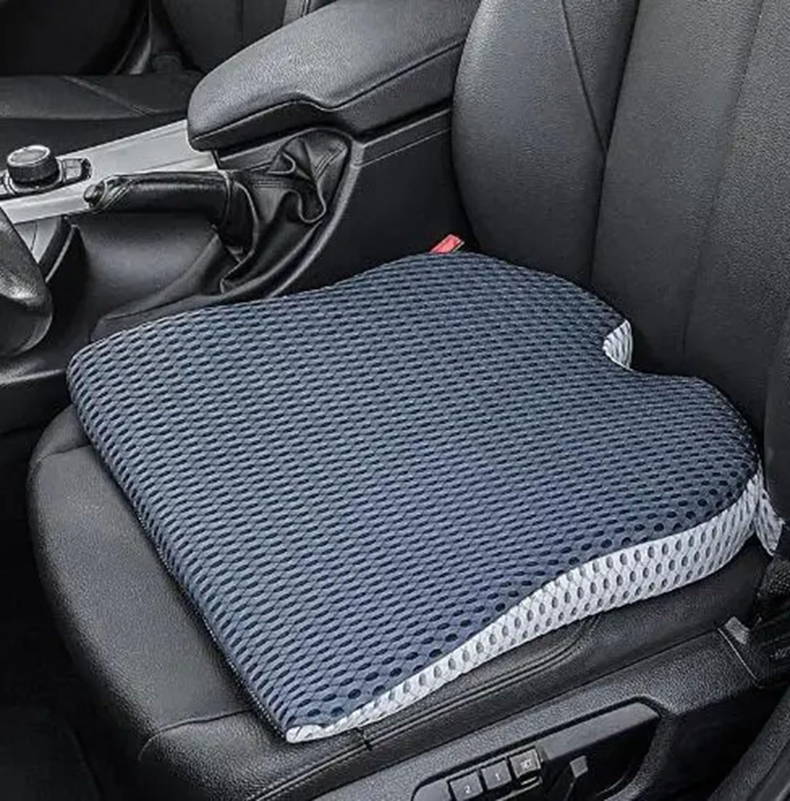 Cuscino per seggiolino Auto per Fiesta Ⅷ Hatchback 3/5door 2017 2018-2024, Cuscino Sedile Auto Soft Confortevole Protezione Cuscino Interni Accessori,B Grey