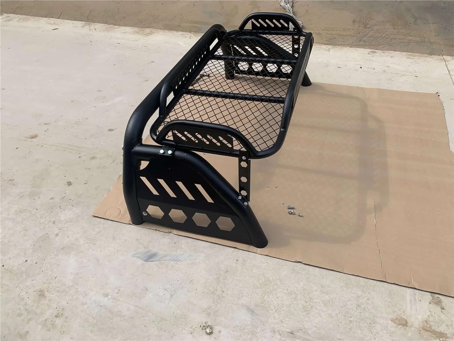 4X4 Steel Material Universal Pickups Sport an-ti Roll Bar Truck with Basket Compatible with Ranger F150