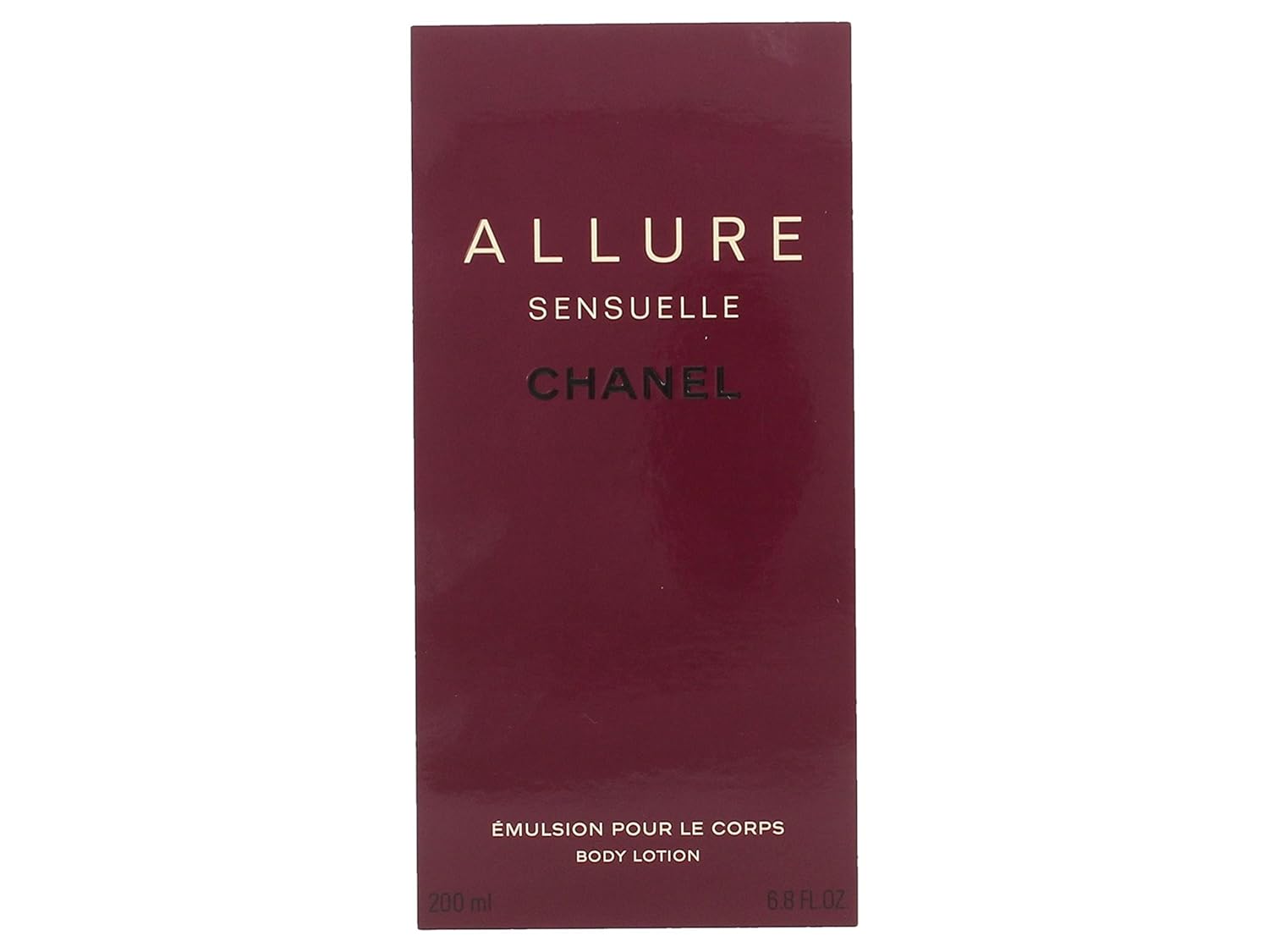 Body Lotion Chanel Allure Sensuelle Amazon Allure Sensuelle Chanel