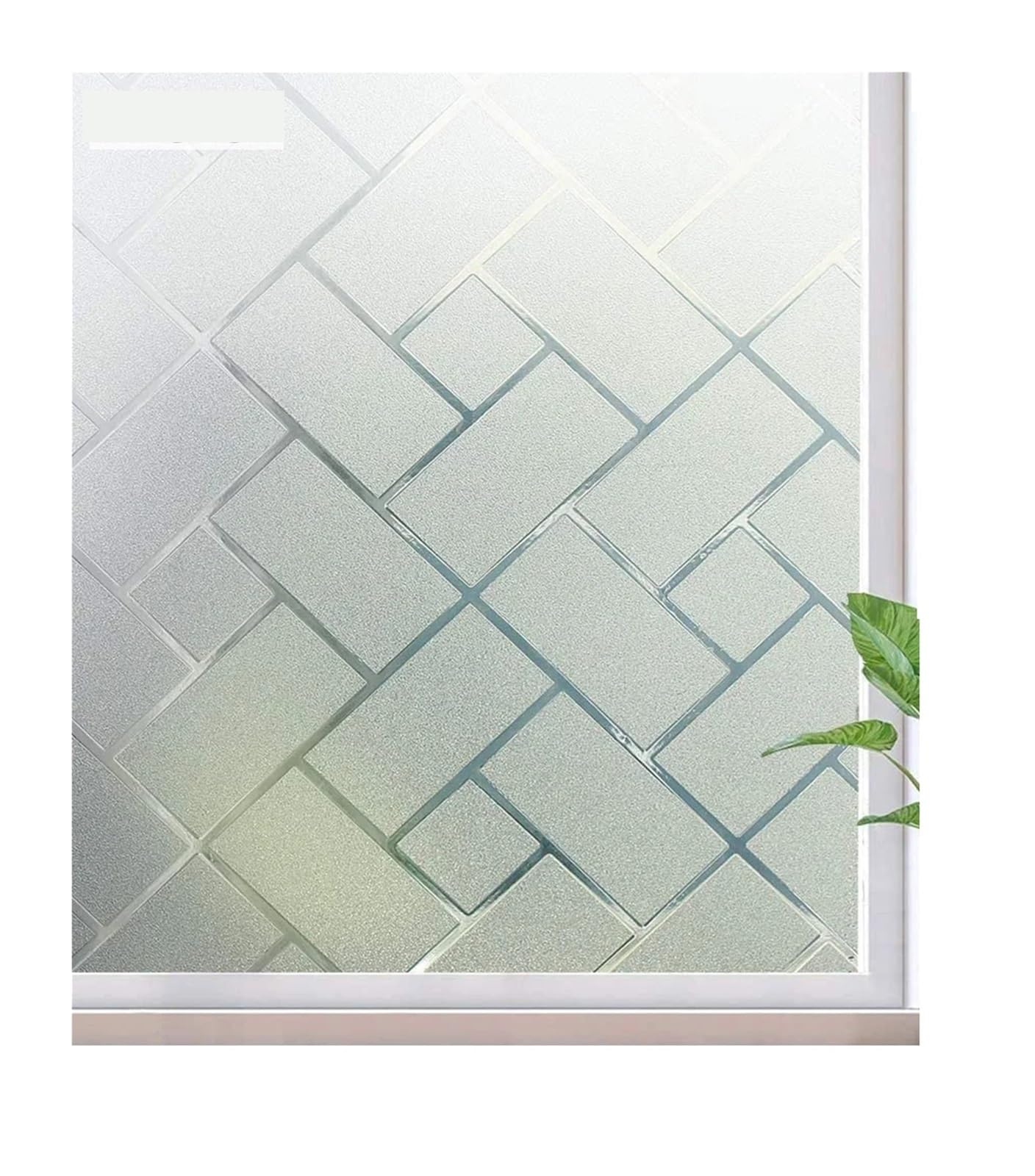 Glass Stickers Film Static Cling Frosted Removable Window Sticker for Glass Windows(45x200cm)