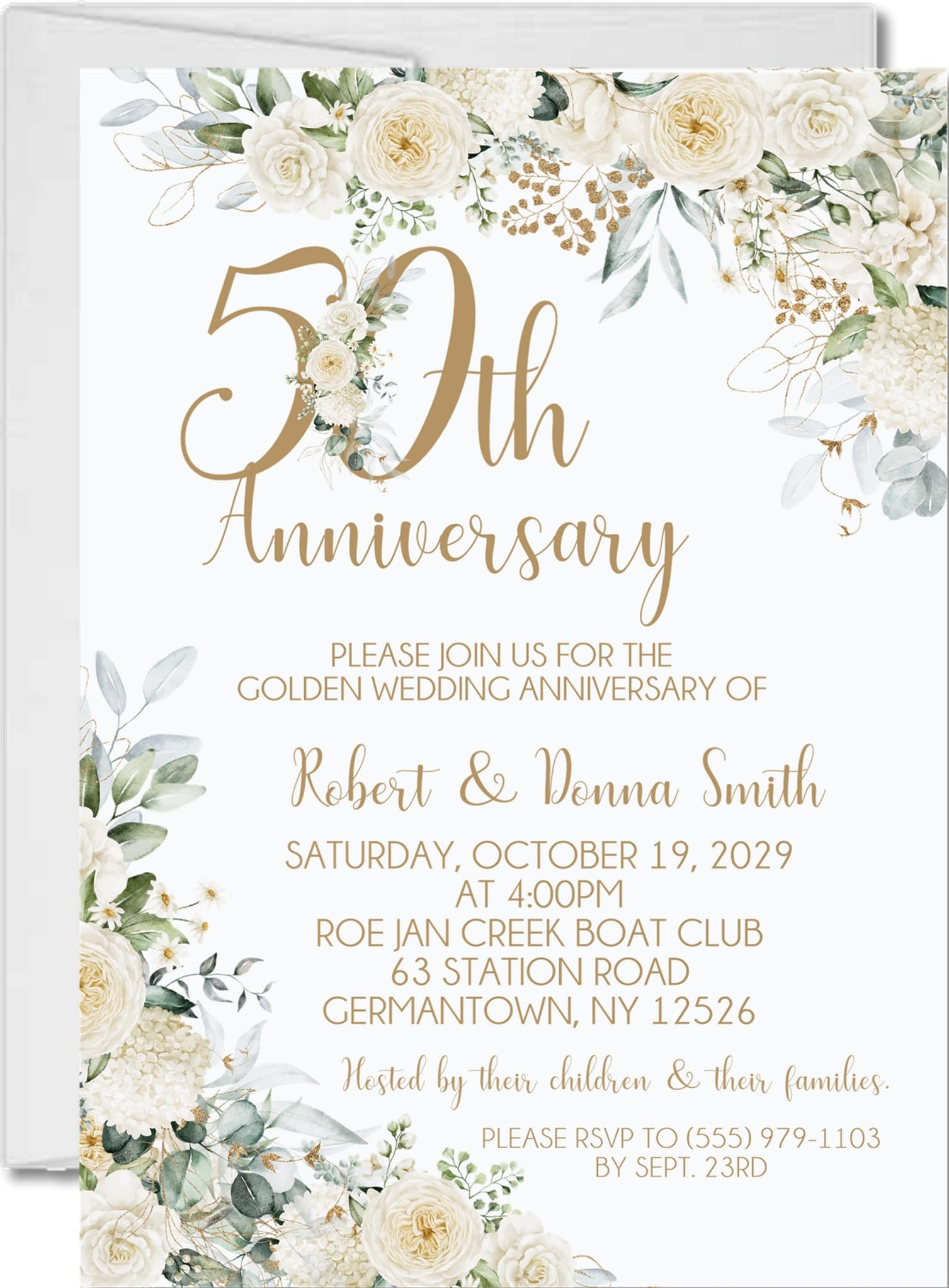 Party Beautifully Floral Invitations