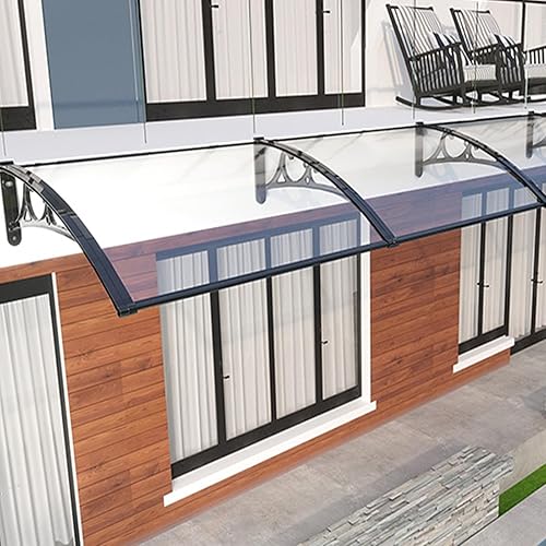 Miniatura 7 de Toldo para puerta delantera, protección UV, lluvia, nieve, toldo para puerta delantera, toldo para ventana al aire libre, toldo para jardín, patio,